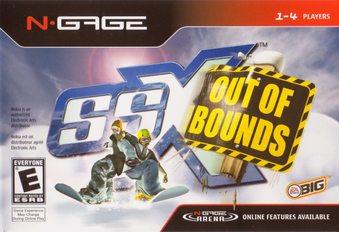 SSX Out of Bounds box art for N-Gage